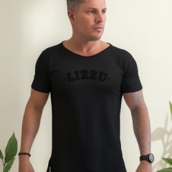 Camiseta Long Line Lizzu Oficial Algodão | Conforto Superior e Estilo Moderno