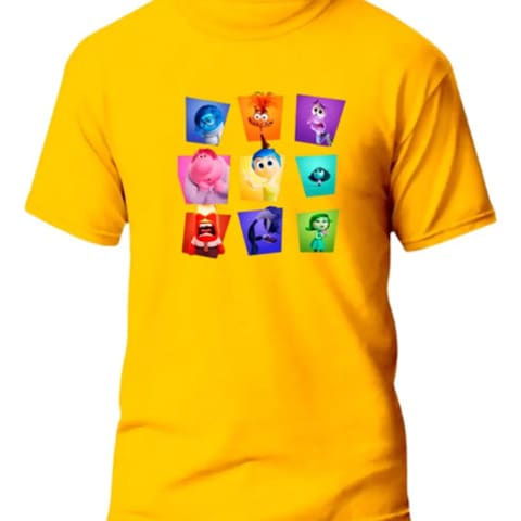 Camiseta Infantil Algodão Divertidamente: Emoções Pixar! — foto 6