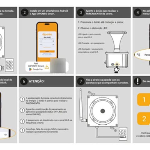 Sirene Musical Wi-Fi DP30 Escolar: Alerta Suave para Autistas — foto 5