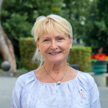 Elizabeth Johansson. Sakkunnig på Cancerfonden. Fotograf: Malin Norlén