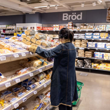 Butiksexperiment ska få Stockholmare att välja nyttigare mat. Foto: Sanna Percivall