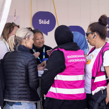 Cancerfonden på Järvavacken 2023, Foto Sanna Percivall