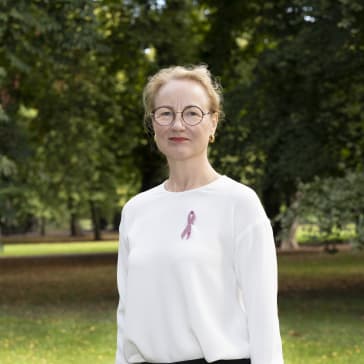 – Almedalsveckan kommer präglas av samtal om hur vi kan utrota livmoderhalscancer och rädda fler liv, säger Ulrika Årehed Kågström, Generalsekreterare Cancerfonden Foto: Malin Bondeson