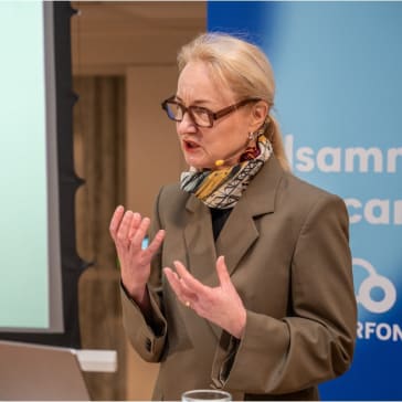 Ulrika Årehed Kågström, generalsekreterare Cancerfonden. Foto Albin Håkansson, Cancerfonden.