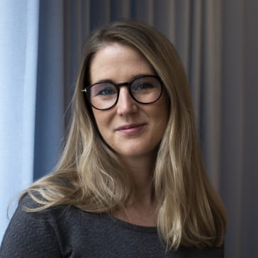 Fanny Pontan, sjuksköterska och sakkunnig inom onkologi på Cancerfonden. Foto: Cancerfonden