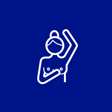 Illustration dna-sträng för symtom på cancer