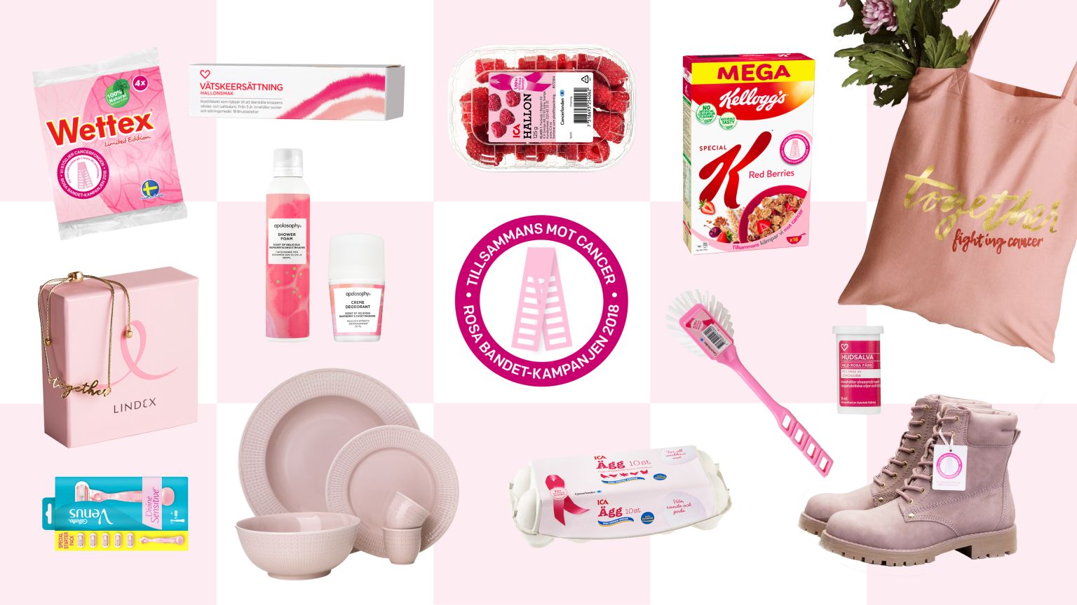 bröstcancer rosa bandet