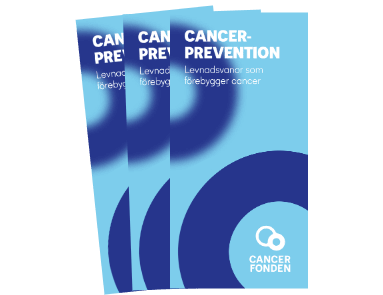 Framsida broschyr om cancer prevention