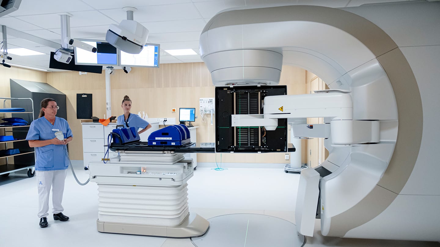 Rum med strålbehandling