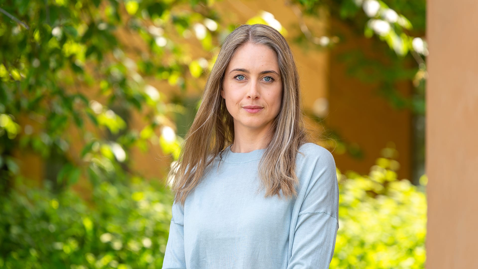 Porträtt på Elin Ramfalk