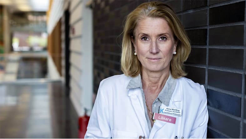 Medelålders läkare