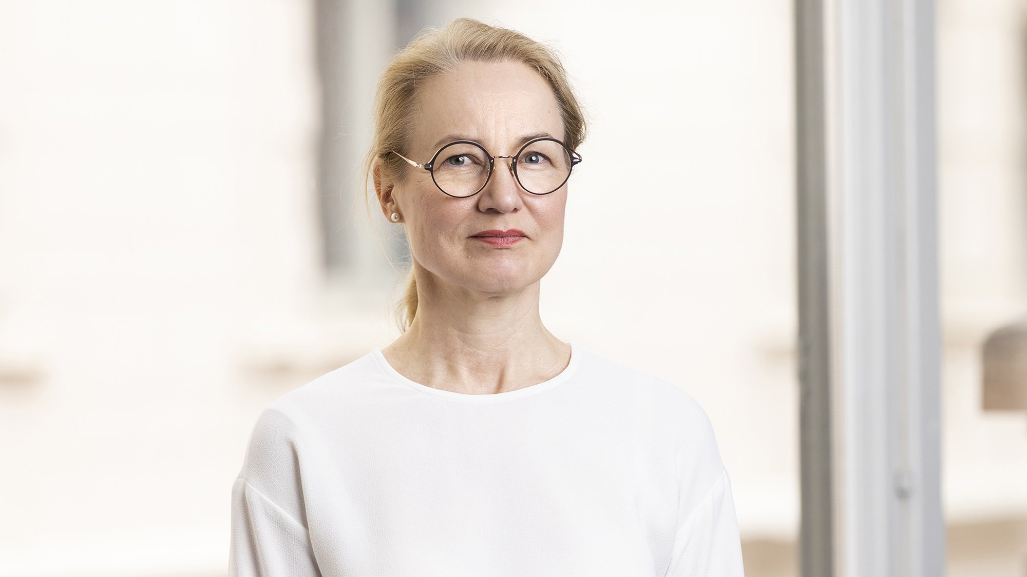 Cancerfondens generalsekreterare Ulrika Årehed Kågström. Foto av Klas Sjöberg.