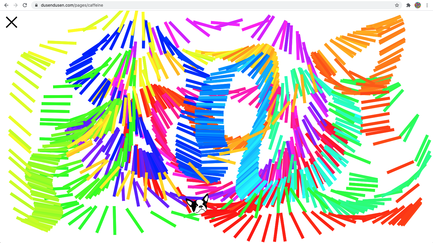 One of the blobs takes you to one of my drawing pages XD