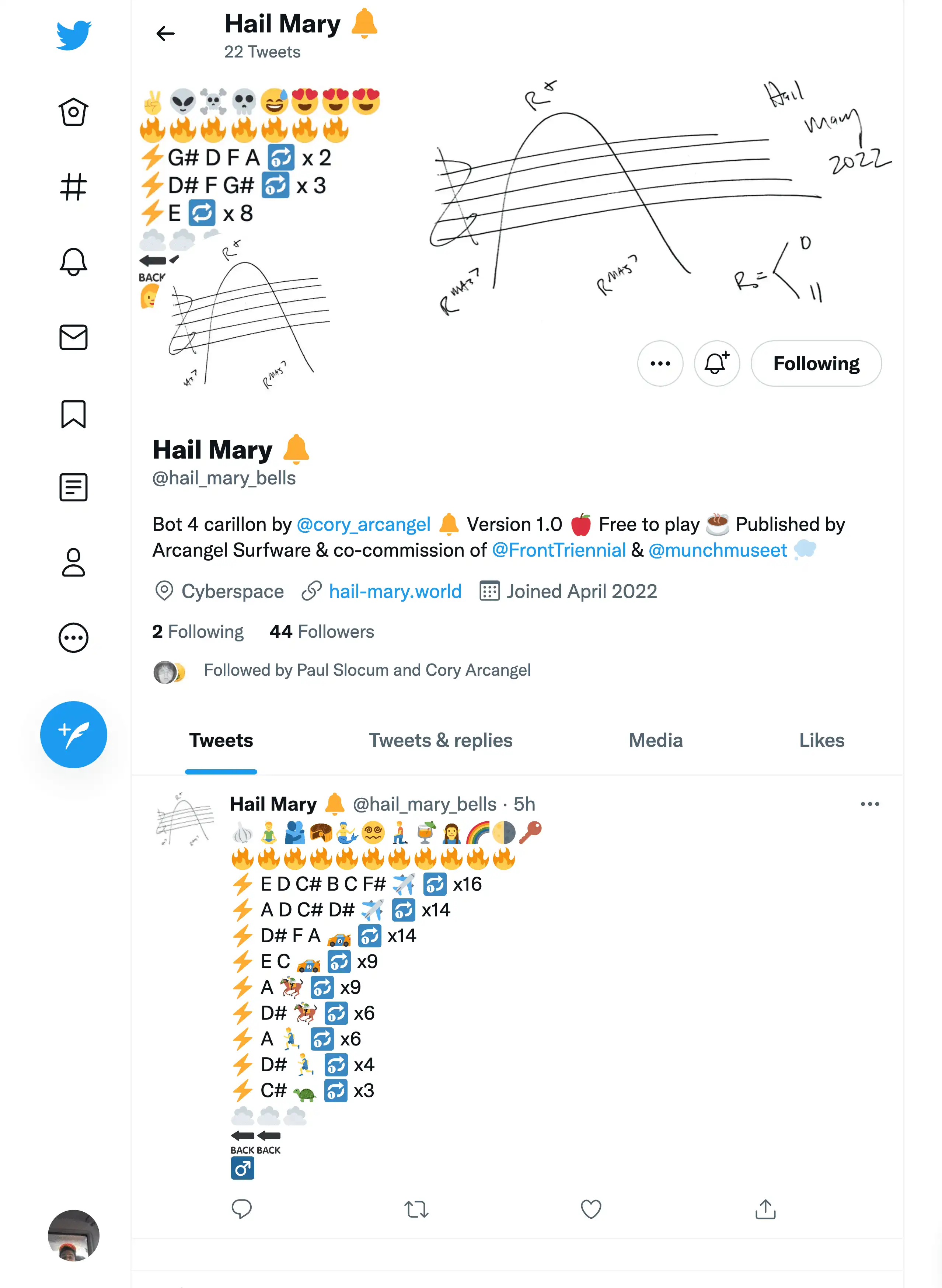 Hail Mary Twitter Bot