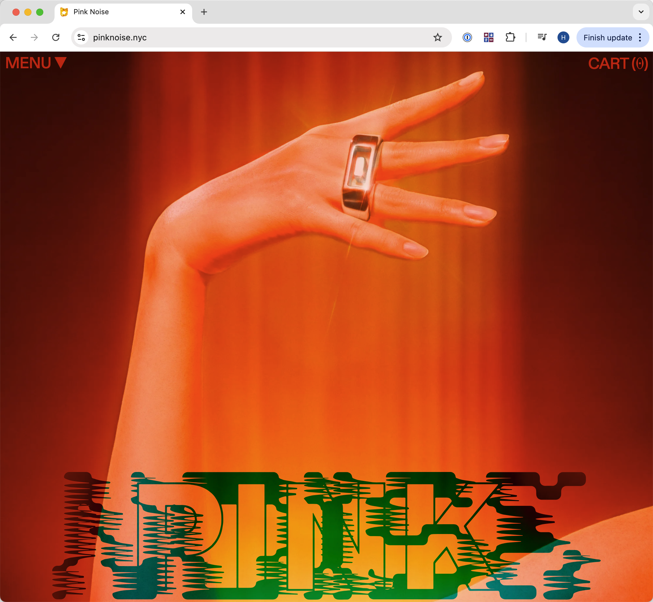 Pink Noise Website