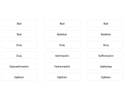 TV Etiketter for merkebrikke (sett=ark)