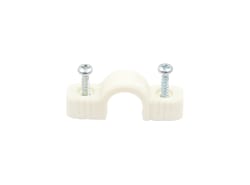 TV Klammer for 18 mm varerør m/skrue - enkel (100/eske)