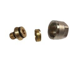 Fordelerkobl. 16x2 - 3/4" EK, Multilayer