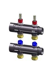 Snøsmeltfordeler kompositt 1 1/2", 2 kurser