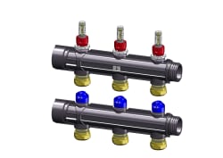 Snøsmeltfordeler kompositt 1 1/2", 3 kurser