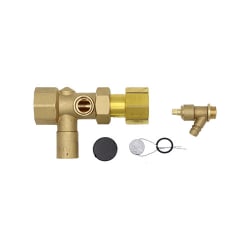 Serviceventil for ekspansjonskar, 3/4"