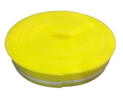 Kantlist Premium for komfortgulv ,150x8mm, 25m (gul)