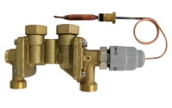 PTC2+P rett, trykk- termostatstyrt, komplett (for XV-modul)