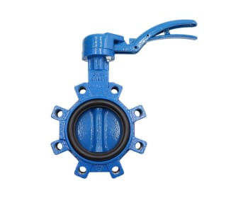 Spjeldventil 5" DN 125, lug type