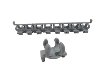 Armeringsklips for 3 mm nett, 16/20mm rør, (400/pk), U
