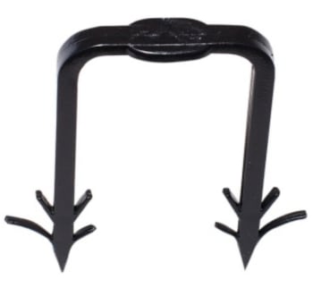 Snøsmelt, festekrampe for 25 mm rør, (100/pk)