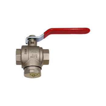Kuleventil m/filter og magnetstav, 3/4", inv/inv