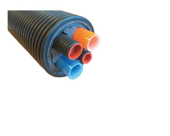 Kulvert luft/vann rør 160/40x40 k-rør 32x32 100m