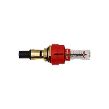 Fordeler, turventil 1/2" flowmeter for te-sa