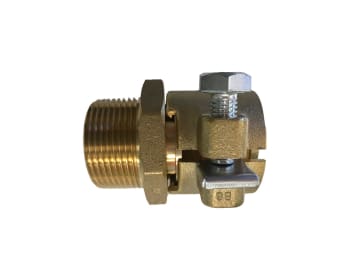 Kulvert Tappevann Tippunion, 20x2.8 - 3/4" utv, pex/pert
