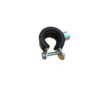 Rørklammer m/gummidemping 15-19 M8/M10