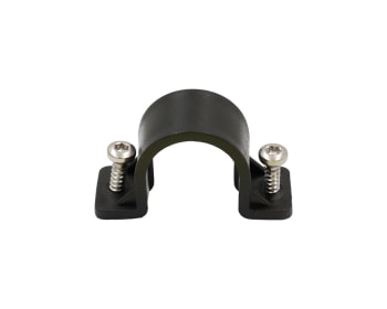TV Klammer for 25 mm varerør m/skrue - enkel (150/eske)