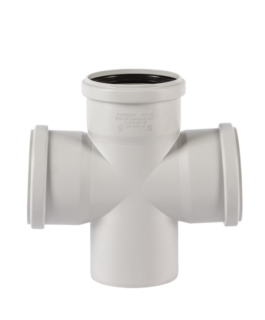 Skolan Safe dobbeltgrenrør 90/90/90 87°