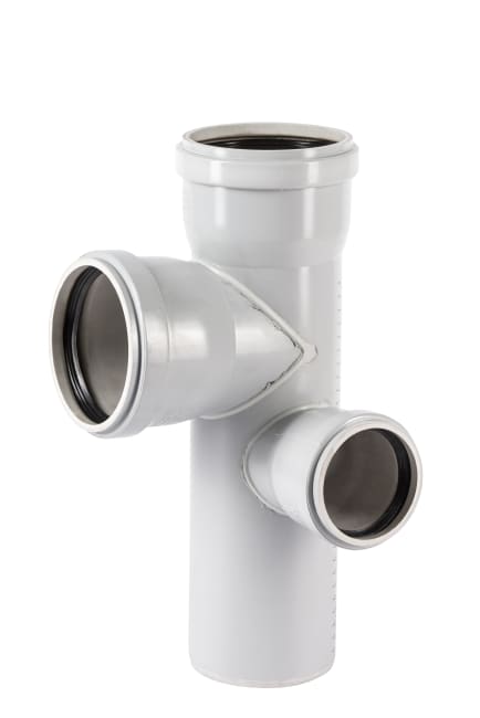 Skolan Safe dobbelt hjørnegrenrør 110/110/110 87° høyre