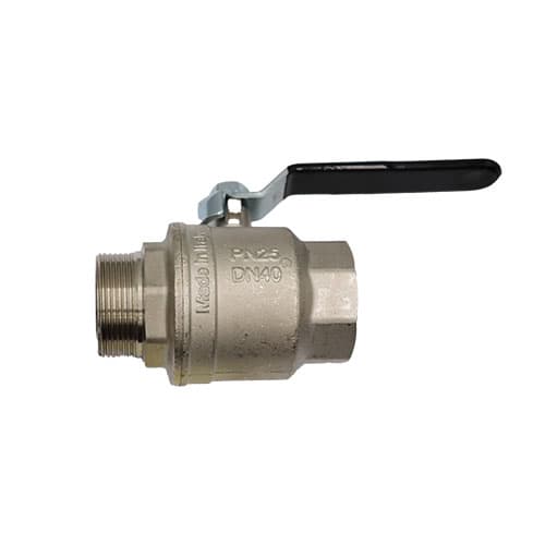 Kuleventil m/hendel, 1 1/2", inv/utv (Til Kompositt)