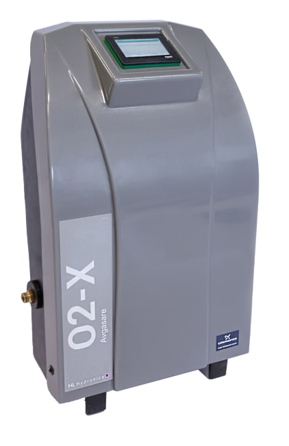 Vakuumavgasser HL O2-X 40, standard
