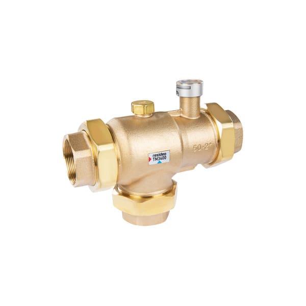 Blandeventil TM3400.946, 45…65°C, 55°C, DN32, 1 1/4" utv