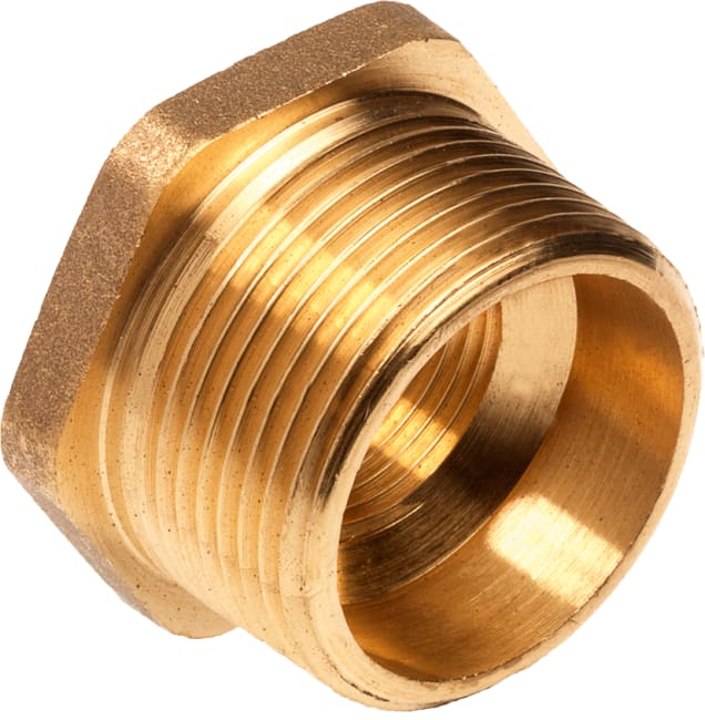 Kulvert Overg.nippel 2" - 1 1/2", utv/inv