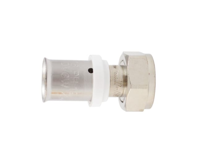 Multipress Overgang med løpemutter forkr. 16x2 - 3/4" EK