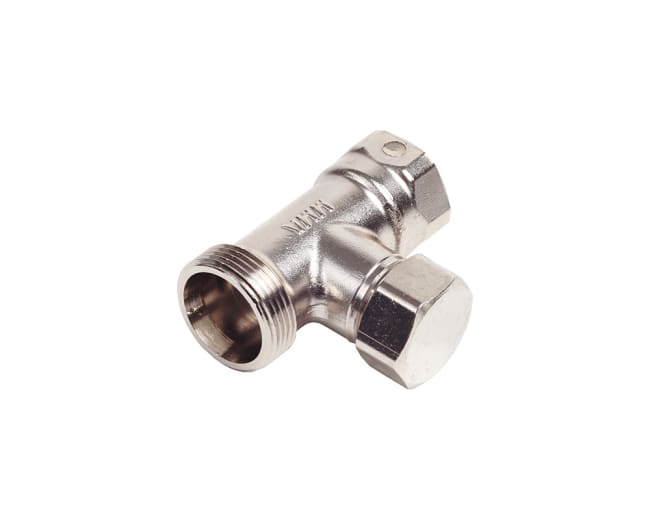 MMA RVR15 Returventil, rett, 1/2" inv - M26 utv