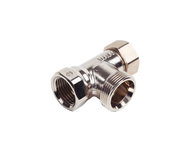 MMA RVV20 Returventil, vinkel, 3/4" inv - M34 utv