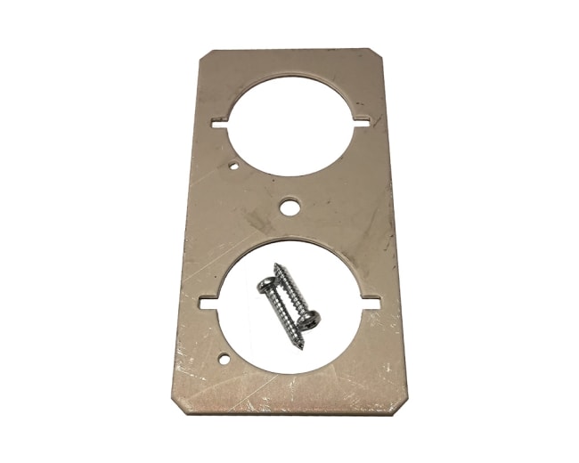 Veggboks for radiator, dobbelt beslag, cc-50mm