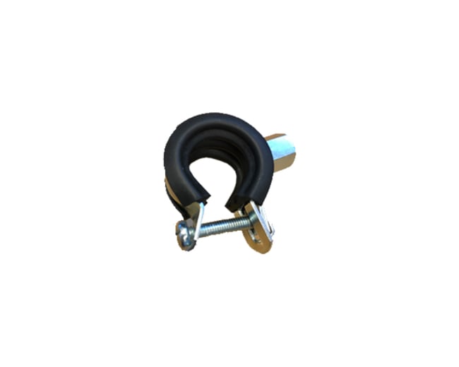 Rørklammer m/gummidemping 25-28 M8/M10