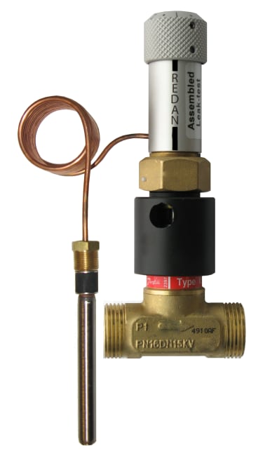 Redan T°C200 inkl VS2 25-70°C kvs 1,6 3/4"