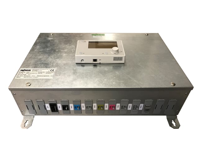 Siemens snøsmeltstyring, inkl. tur/retur/uteføler, ModBus