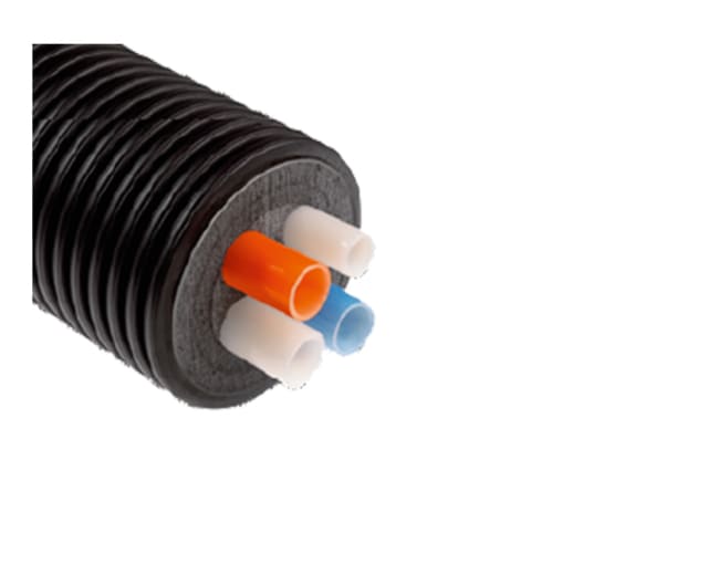 Kulvert QUADRO 200, 2 x 40x3.7 + 40x5.5 + 32x4.4